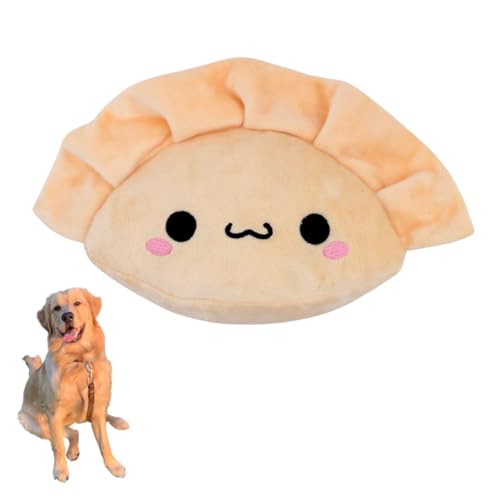 ABC PLUSH Gyoza Hundespielzeug aus Plüsch, Knödel von ABC PLUSH