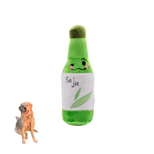 ABC PLUSH SOJU Quietschendes Kauspielzeug Hundespielzeug Plüsch für alle Hundegrößen von ABC PLUSH