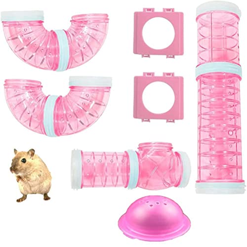 ABCDJHH Röhren Für Den Tunnel Hamster,DIY Hamster Cage Tube Hamster Spielzeug,Tunnel für Kleine Tierkäfig Externe Zubehör von ABCDJHH