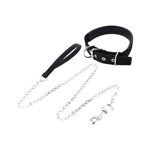 ABOOFAN 2-Teiliges Set für Welpen Halsband für Hunde Welpenhalsbänder Kettenhalsband für Haustiere spazieren gehen für Hunde Pflicht Haustierleine Haustierzubehör von ABOOFAN