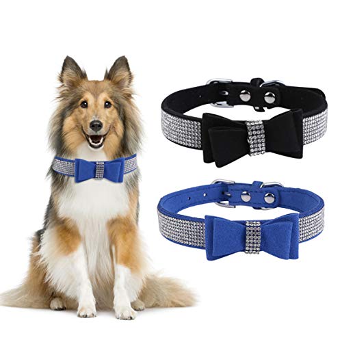 ABOOFAN 1stk Hot Diamond Hundehalsband Haustier Hundehalsband Filzverzierung Halsband Für Hunde Katzenhalsband Abbrechen Schnalle Hundehalsband Hundehalsbänder Für Welpen Seil Mit Diamant von ABOOFAN