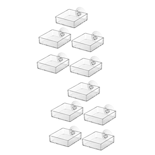 ABOOFAN 10 STK Fressnapf Aus Der Luft Aquarium Saugen Acryl Fischgerichte von ABOOFAN