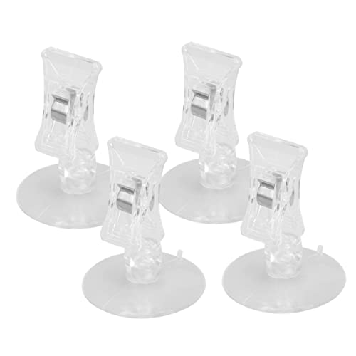 ABOOFAN 4 Stück Aquarium-saugnapf-Clip Aquarienzubehör Zubehör Für Aquarien Algenblatt Halter Suction Cup Aquaruim-saugnapfhalterung Duschvorhang Camping Pflanzhilfe Gut Pumpe Füttern von ABOOFAN