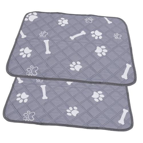 ABOOFAN 6 STK Hunde-Wickel Polster Töpfchen Pads waschbare Pissmatte Hund welken Hundeunterlagen Hundebedarf Haustier-PIPI-Pad Kleiner Hund Urin-Pad Wickelunterlage Hund PIPI Pad Polyester von ABOOFAN