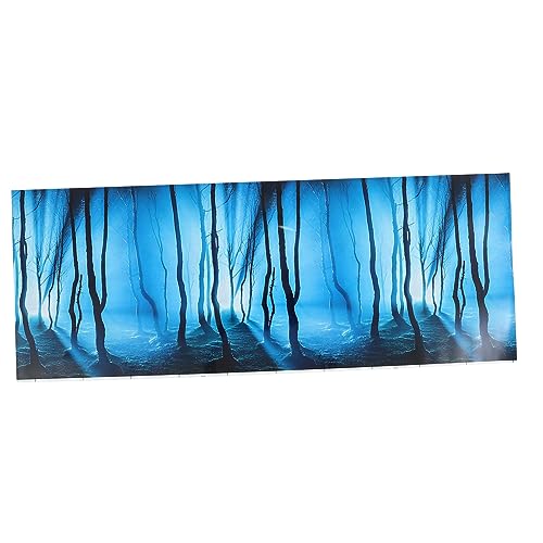 ABOOFAN Aquarium Hintergrundpapier Fischtankplakat Aquariumfotohintergrund Fischtank Dekorative Bilder Aquarium- Hintergrundaufkleber Aquariumplakat Entfernbar Dickfilmpapier 3D Felsen von ABOOFAN