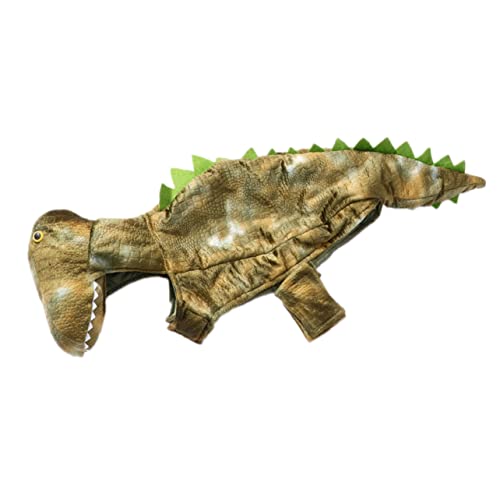 ABOOFAN Halloween-kostüm Für Haustiere Halloween-kostüm Für Hunde Ups Hundekostüm Halloween-Haustier-Cosplay-kostüm Hunde-Dinosaurier-kostüm Kleidung Polyester Haustier-Outfit Hündchen von ABOOFAN