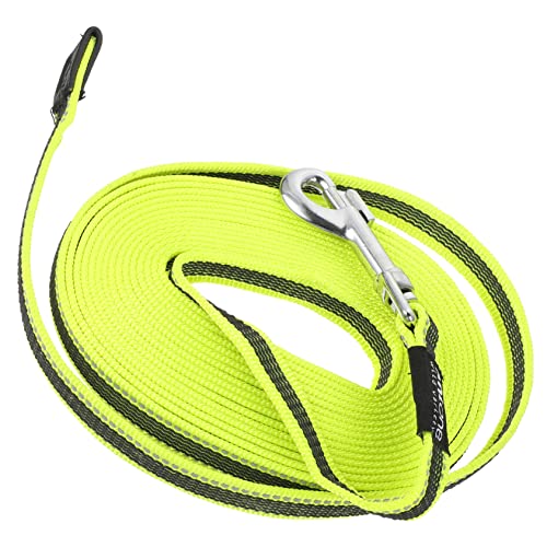 ABOOFAN Trainingsseil für Hunde Gelb Kabel für Hundeleine im Freien Hundeseil Welpe Trainingsleine für Haustiere Seile für die Hundeleine der Hund Hündchen Lieferungen Leinen Gürtel Nylon von ABOOFAN