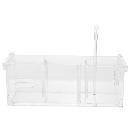 ABOOFAN Kasten Filter Für Fischbecken Hängender Wasserreiniger Hydroponik-filterbox Aquarienbedarf Filterwerkzeug Für Aquarien Umwälzpumpe Für Reptilienbecken Acryl Multifunktion Aquarium von ABOOFAN