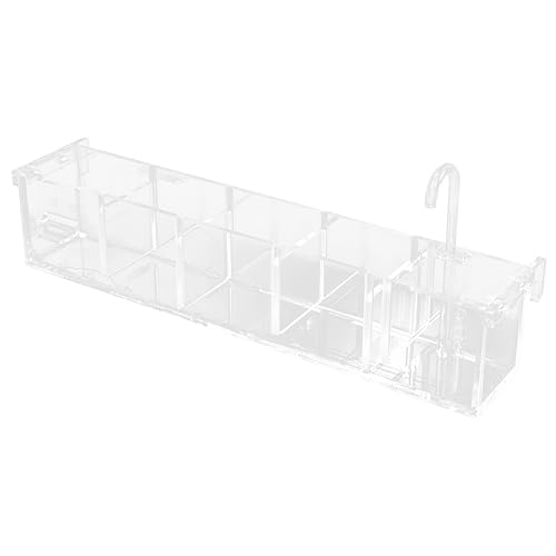 ABOOFAN Kasten Filter Für Fischbecken Sieb Reinigungsbox Für Aquarien Filter-medienbox Wasseraufbereitungsbox Aquarienbedarf Fischzuchtbox Reinigungsfilterbox Acryl Zubehör Aquarium von ABOOFAN