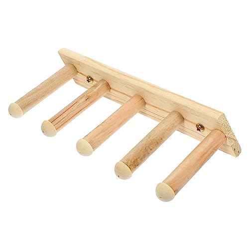 ABOOFAN 5-stöckiges 22 cm Großes Katzenwandregal Klettertreppe Für Katzen Natürliche Katzenwandtreppe Aus Holz von ABOOFAN