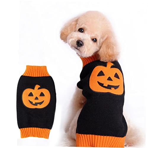 ABOOFAN Hund Kürbis Kostüm Hündchen Weihnachten Kleiden Weihnachtsfeier Hundekostüm Winter-Hunde-Hoodies Hundehalloween-Shirt Hündchen-Weihnachts-Outfit Kleidung Mittel Partybedarf von ABOOFAN