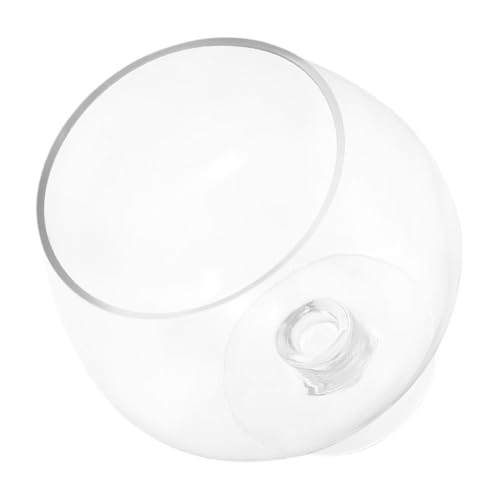 ABOOFAN Transparentes Goldfisch Aquarium im Weinglas Design Multifunktionales Terrarium für Fische Schildkröten und Pflanzen für Tisch und ABOOFAN Transparentes Goldfisch Aquarium im Weinglas Design Multifunktionales Terrarium für Fische Schildkröten und Pflanzen für Tisch und von ABOOFAN