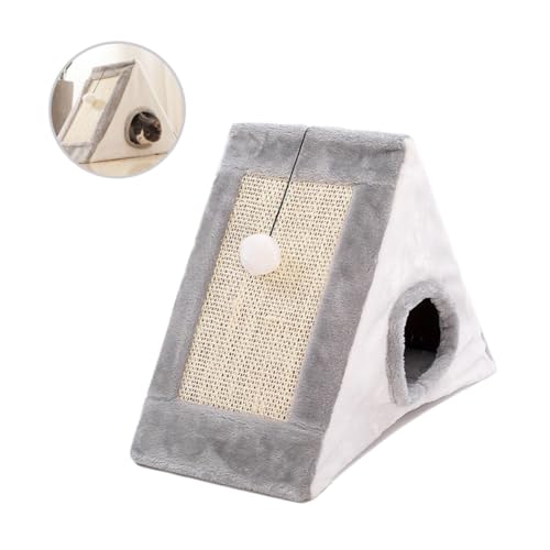 ABOOFAN katzenmöbel Katzen möbel katzenkratzmatte Katze kratzmatte katzenbetg cat Toys Katzenspielzeug Katzenbett die Katze kratzbaum für Katzen Katzennest Klettergerüst für Katzen Hölzern von ABOOFAN