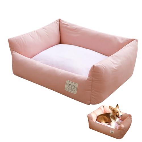 ABOOFAN tierkissen Finish Kühlendes Hundebett -Hundebett wasserdichte hundebetten Prinzessinnen-Katzenbett Hunde Sommerbett bequemes Welpenbett Haustier Katze Zwinger Sofa-Nest von ABOOFAN