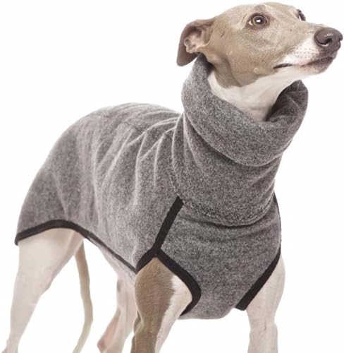 Herbst Und Winter Warme Windhund Labrador Schäferhund Kleidung Für Große Hunde Hemd Hohen Hals Pullover Stretch Fleece Pullover Für Hunde Weste Pet Jacke von ABRAGO