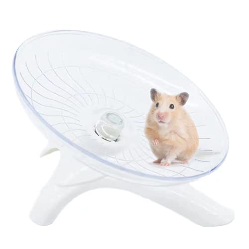 Laufrad für Hamster, Rennmäuse, Mäuse, Igel und andere kleine Haustiere, leises Laufrad, Hamsterrad Spielzeug (A) von ACEDIVA