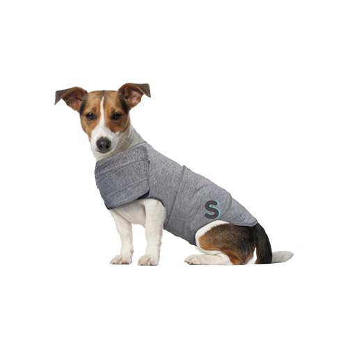 Komfortables Wickeltuch für Hunde, Angst und Stressabbau, leichte Wickeljacke für ängstliche Haustiere, beruhigender Komfort, bietet Linderung bei Gewittern, Tierarztbesuchen, Katzenreisen, Zugreisen von ACL stores