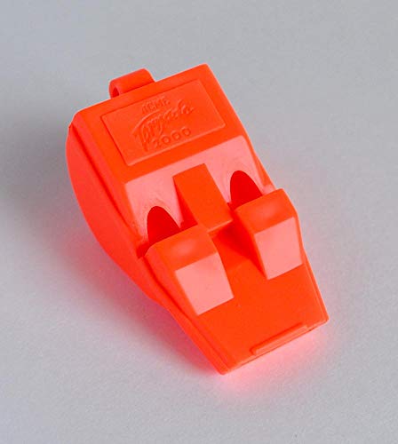 (2 Pack) Acme Tornado Model T2000 Pealess Whistle Day Glow Orange von ACME