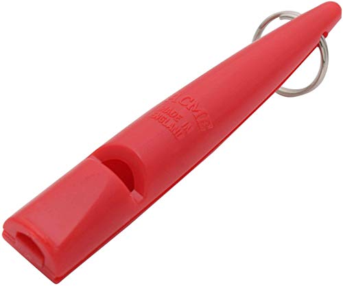 (6 Pack) Acme Model 211.5 Plastic Dog Whistle Carmine Red for Dogs von ACME