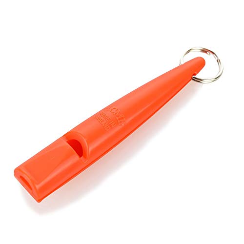 ACME Dog Whistle No. 211.5 | Original from England | Ideal for dog training | Robust material | Standardized frequency | Loud and far-reaching (DG orange) von ACME