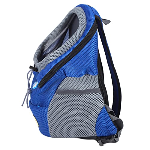 Katzen-Rucksackträger, Haustier-Rucksack, Reisetasche, Hunde-Rucksack, Katzen-Rucksack mit Reißverschluss-Design für Haustier-Kommunikation und Interaktion (Blue) von ACOGEDO