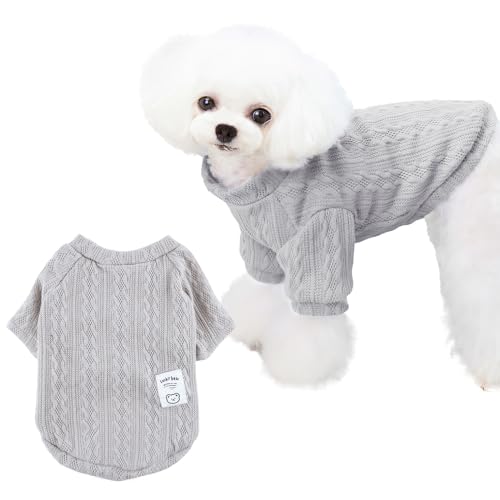 Hundepullover, ACTOYS Hundepullover Kleine Hunde, Hundepullover Haustier Pullove, Winter Warmer Hund Katzenpullover, Hundepulli, für Kleine Mittelgroße Hunde und Katzen von ACTOYS