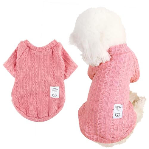 Hundepullover, ACTOYS Hundepullover Kleine Hunde, Hundepullover Haustier Pullove, Winter Warmer Hund Katzenpullover, Hundepulli, für Kleine Mittelgroße Hunde und Katzen von ACTOYS