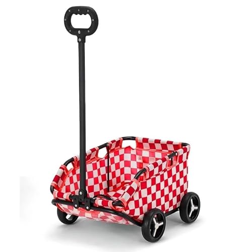 Haustier-Buggy for kleine Miniaturhunde und -katzen. Faltbarer Reisewagen mit Rädern. Leicht zu manövrieren und zu verstauen. Geeignet for verschiedene kleine Haustiere. Ideal for Spazierengehen und R von AD-BCrbgen