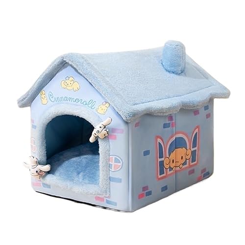 Tragbare Hundehütte, Haustierzaun-Schlupfhütte for Haustiere, Welpen, Kätzchen, Kaninchen, Haustierkiste for den Innenbereich, Katzenkäfige for den Innenbereich(C,L-12.5 kg pet) von AD-BCrbgen