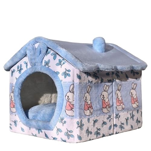 Tragbare Hundehütte, Haustierzaun-Schlupfhütte for Haustiere, Welpen, Kätzchen, Kaninchen, Haustierkiste for den Innenbereich, Katzenkäfige for den Innenbereich(D,L-12.5 kg pet) von AD-BCrbgen