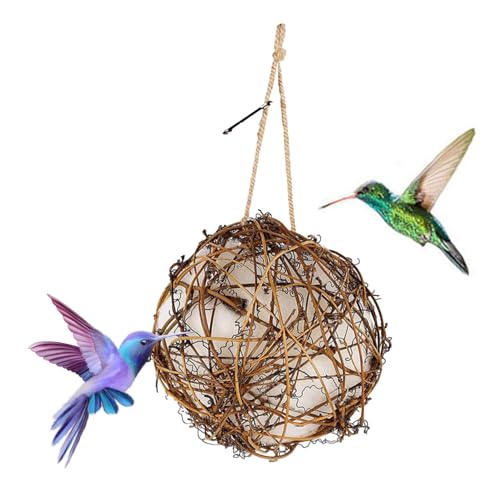 ADERN Kolibri-Nistmaterial | Kolibri-Haus | Vogelnistmaterial | Vogelnistkugelmaterial für Vögel im Freien | Nesthaus-Materialset | Geschenke für Vogelliebhaber von ADERN