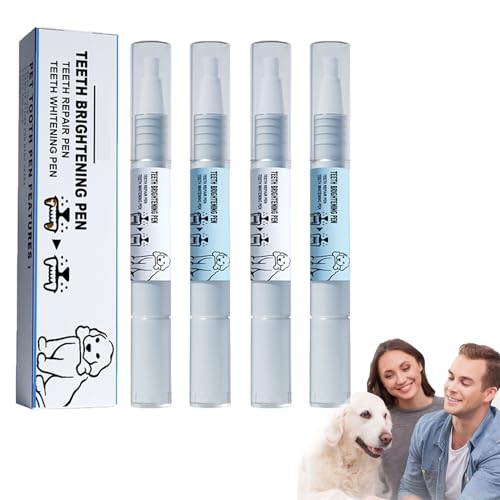 ADFUGE Doggocomfy Dog Toothbrush Pen, Doggocomfy Pet Toothbrush Pen, Dog Teeth Cleaning Pen, 2024 New Pet Toothbrush Pen for Dogs, Teeth Brightening Pen for Dog (2pc) von ADFUGE