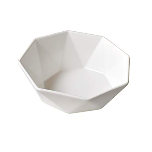 ADJAN Katzennapf Keramik Schöne Bowl for Katzen-Hundeschutz Keramik Halswirbel Raised Haustier-Welpen-Kätzchen-Teller Schüsseln Essen und Trinken Getränke Stehen Wasser-Zufuhr (Color : 1) von ADJAN