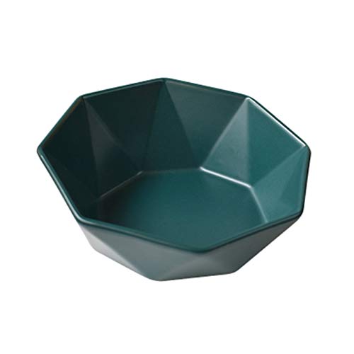 ADJAN Katzennapf Keramik Schöne Bowl for Katzen-Hundeschutz Keramik Halswirbel Raised Haustier-Welpen-Kätzchen-Teller Schüsseln Essen und Trinken Getränke Stehen Wasser-Zufuhr (Color : 3) von ADJAN