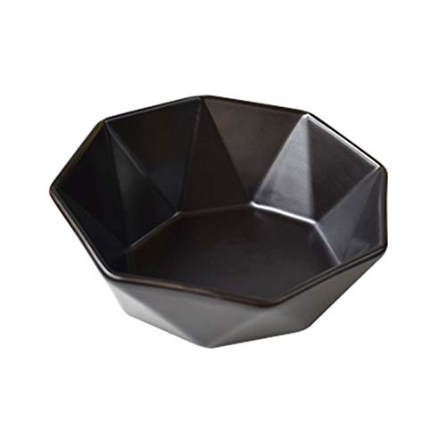 ADJAN Katzennapf Keramik Schöne Bowl for Katzen-Hundeschutz Keramik Halswirbel Raised Haustier-Welpen-Kätzchen-Teller Schüsseln Essen und Trinken Getränke Stehen Wasser-Zufuhr (Color : 4) von ADJAN