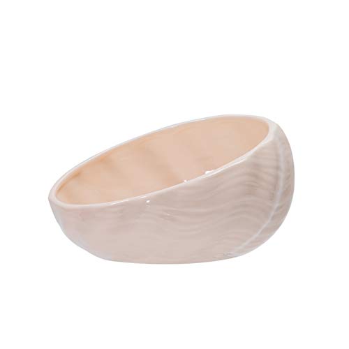 Katzennapf Keramik Keramik Katzennapf Welpen Futternapf mit Bracket Die Spine Wasser-Schüssel Nahrungsmittelschüssel Tierbedarf 6 Farbe Keramik Fressnapf zu schützen (Color : Single Bowl 02, Size : von ADJAN