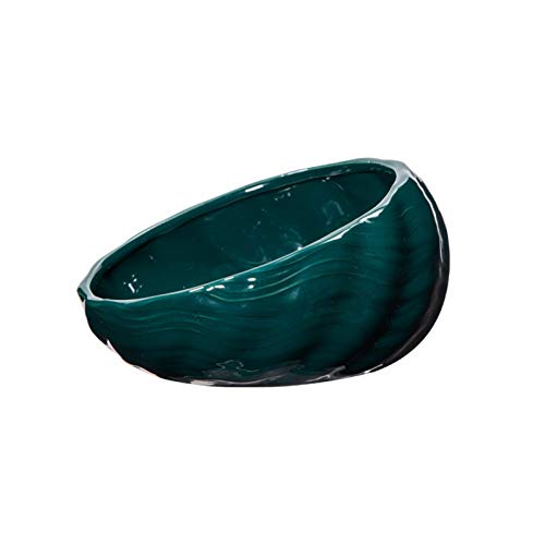 Katzennapf Keramik Keramik Katzennapf Welpen Futternapf mit Bracket Die Spine Wasser-Schüssel Nahrungsmittelschüssel Tierbedarf 6 Farbe Keramik Fressnapf zu schützen (Color : Single Bowl 04, Size : von ADJAN