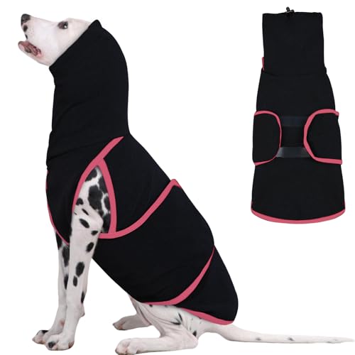 Hundemantel für italienische Windhunde, mit verstellbaren Bändern, gemütlicher Pullover, Rollkragen, gemütlich, weiches Hemd, Weste, stilvolle Outdoor-Hundebekleidung für kleine, mittelgroße und große von ADNIKIA