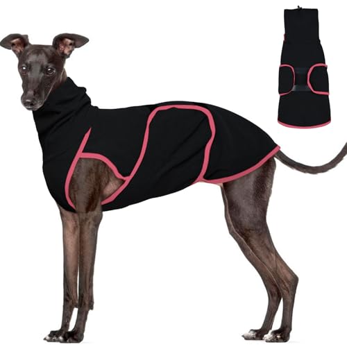 Hunde-Angstjacke, beruhigendes Hemd, Angstlinderung, beruhigende Weste mit Ohrenschützern, Lärmschutz, Winter-Hundemantel, Thundershirt für Hunde, leicht, dehnbar, Rollkragen-T-Shirts von ADNIKIA