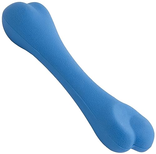 AERZETIX - C67683 - Kauspielzeug - für Hunde - knochenförmig 160 mm - wurf- und fangspiele für Haustiere - aus Gummi - Farbe blau von AERZETIX