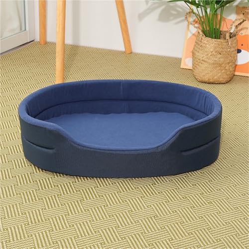 AFIONA 45X27X6 Zoll, Atmungsaktives, Orthopädisches, Wasserdichtes Deluxe-Hundebett, Doppelseitig Verwendbares Haustierbett, Lichtbeständiges Mittelgroßes Hundebett mit Erhöhtem Geländer von AFIONA