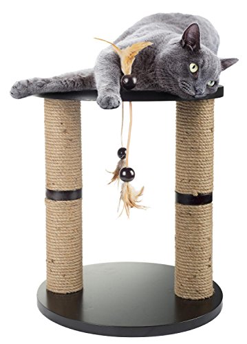 Kratzbaum Punching Ball runder Kratzbaum für Katzen von ALL FOR PAWS