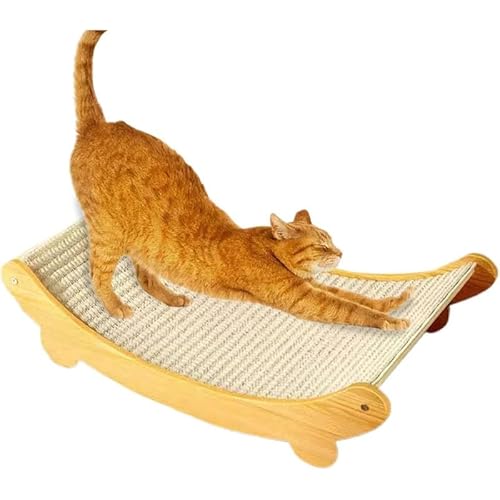 2-in-1-Sisalbett Und Brett Zum Kratzen | Sisal Kratzer | Kratzbett Für Katzen Aus Sisal | Wiederverwendbares Kratzlounge-Katzenbett von AHSBND