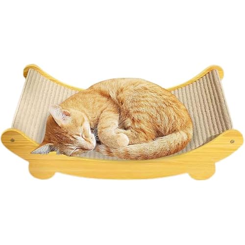 Katzen Kratzbrett Kratzlounge Kratzteppich Katze: Sisalbett und Brett Zum Wiederverwendbares Kratzmatte Lounge Katzensofa Kratz Kratzbretter Teppich (39 * 32cm) von AHSBND