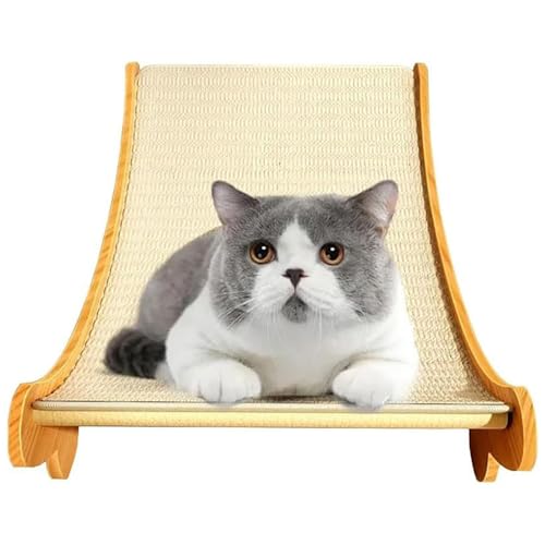 Katzen Kratzbrett Kratzlounge Kratzteppich Katze: Sisalbett und Brett Zum Wiederverwendbares Kratzmatte Lounge Katzensofa Kratz Kratzbretter Teppich (50 * 32cm) von AHSBND