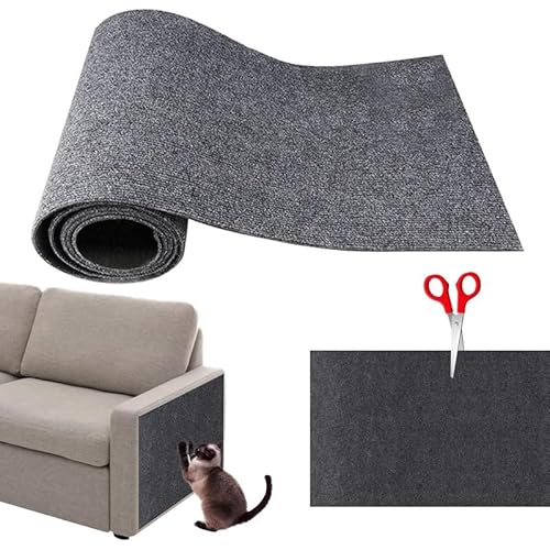 Kratzmatte für Katzen, 40 x 100cm Selbstklebende Kratzmatte Katzen, Kratzbretter Katze Wand, Kratzmatte Katze Sofa, DIY Geschnitten Wand Katzenkratzbrett Katzenkratzer von AHSBND