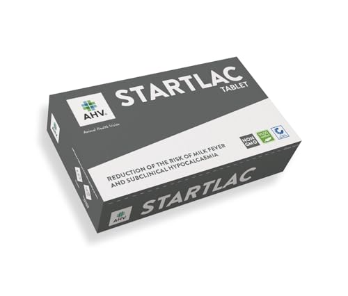 AHV StartLac Tablet - 10er Pack, Bolus für Milchkühe, Verringerung von Milchfieberrisiko von AHV