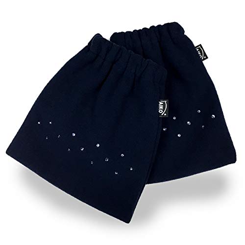 AIKO Steigbügelschoner - Sparkle Limited Edition - Fleece 1 Paar (Navy) von AIKO