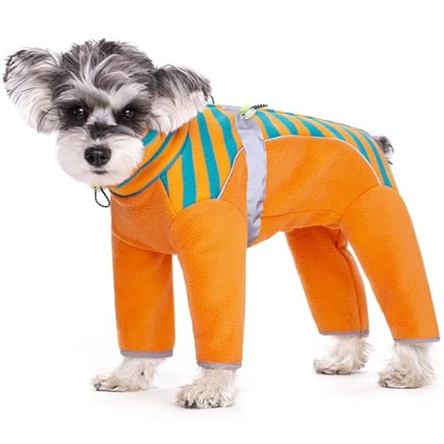 Hundemäntel für kleine Hunde, Warme Polar Fleece Hundejacke, Winter Hundemantel Pullover, Kleine Hunde Winterkleidung, Hund Schneejacke Onesie, Hundeweste für Kleine Mittlere Hunde, Kaltes Wetter von AITOLI