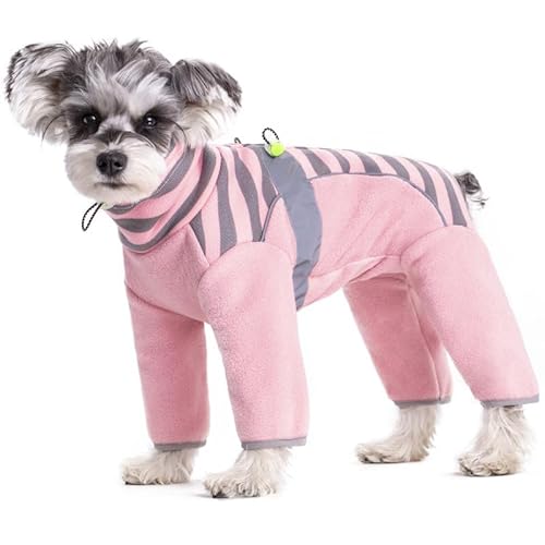 Hundemäntel für kleine Hunde, Warme Polar Fleece Hundejacke, Winter Hundemantel Pullover, Kleine Hunde Winterkleidung, Hund Schneejacke Onesie, Hundeweste für Kleine Mittlere Hunde, Kaltes Wetter von AITOLI